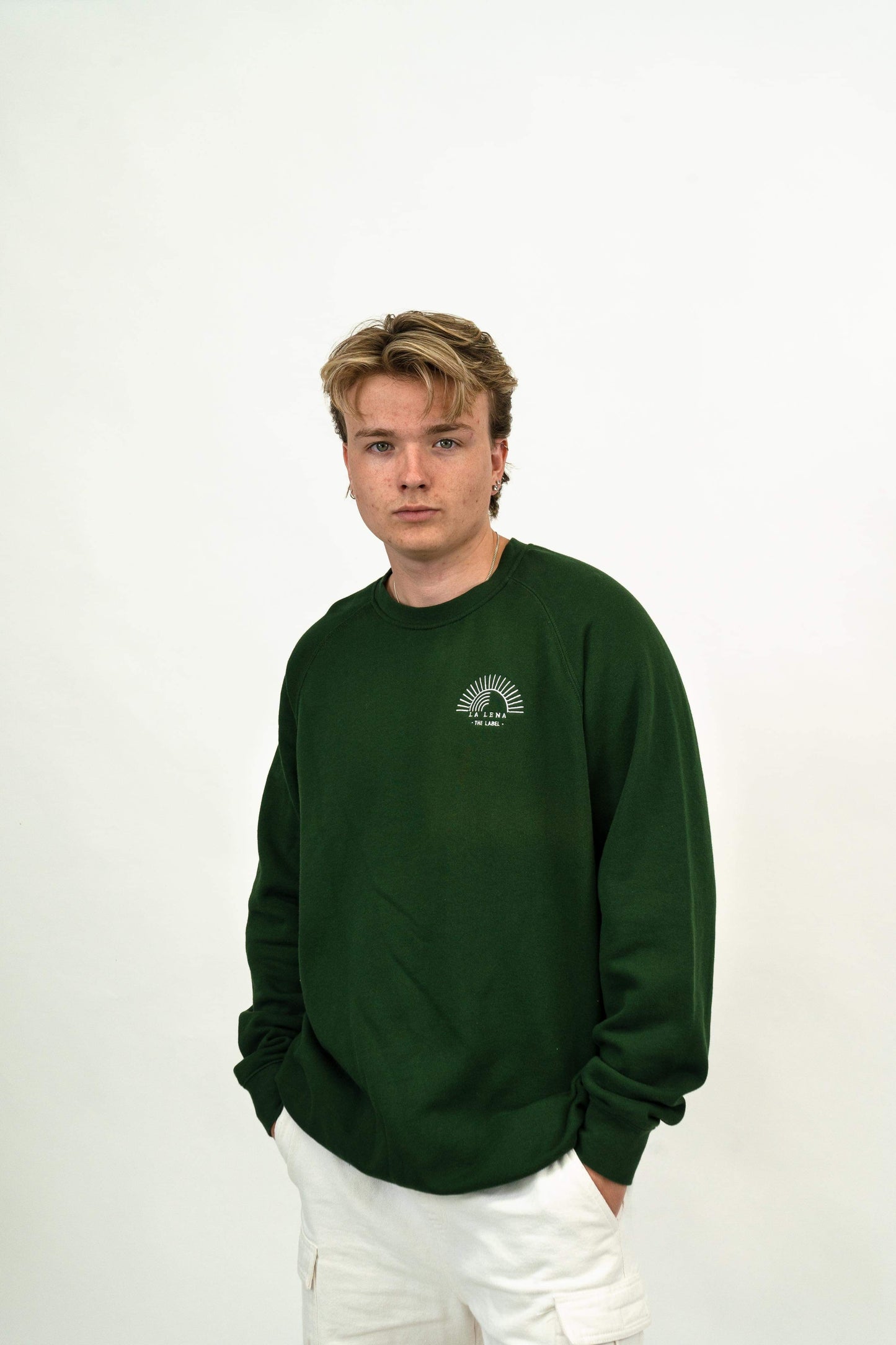 Baseline Crewneck Jumper with Back Detail