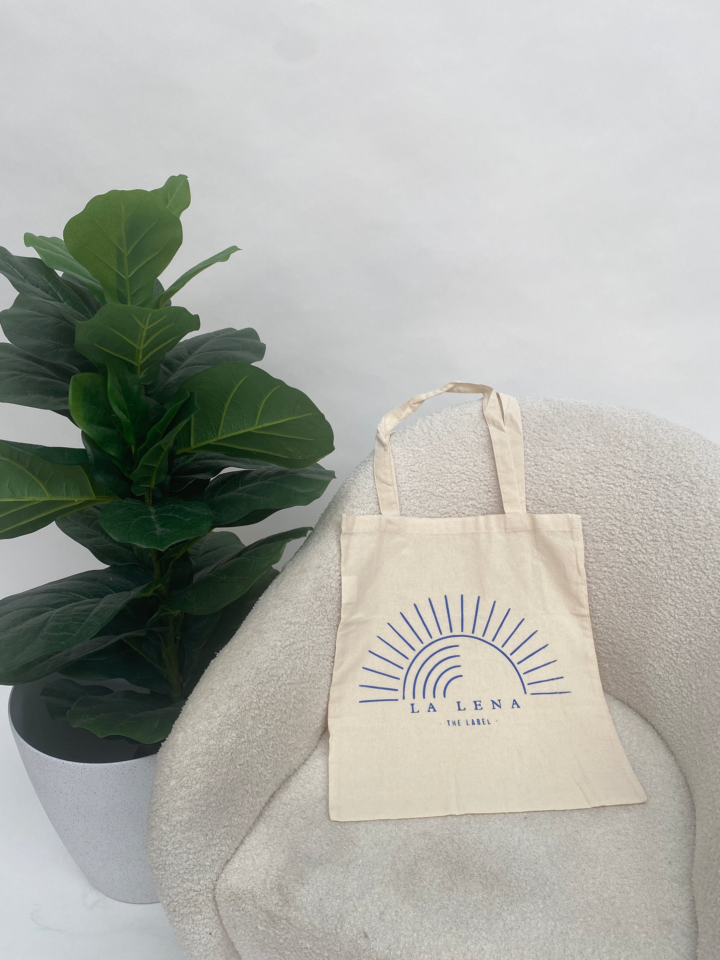 Baseline Tote Bag with La Lena Logo